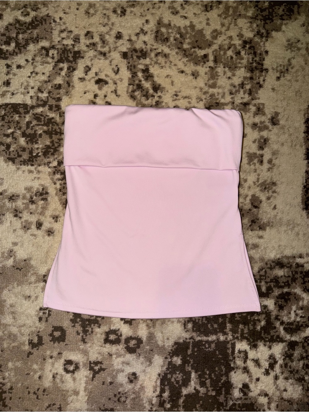 Light Pink Strapless Tube Top